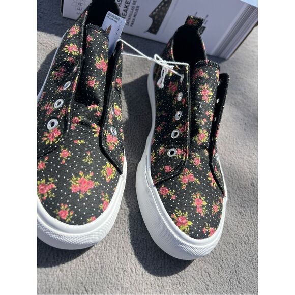 Serra Ladies Floral Print Canvas Sneakers Woman’s Size 8 NEW - Picture 6 of 11